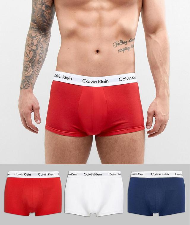 Calvin Klein Low Rise Trunks 3 Pack Product Image