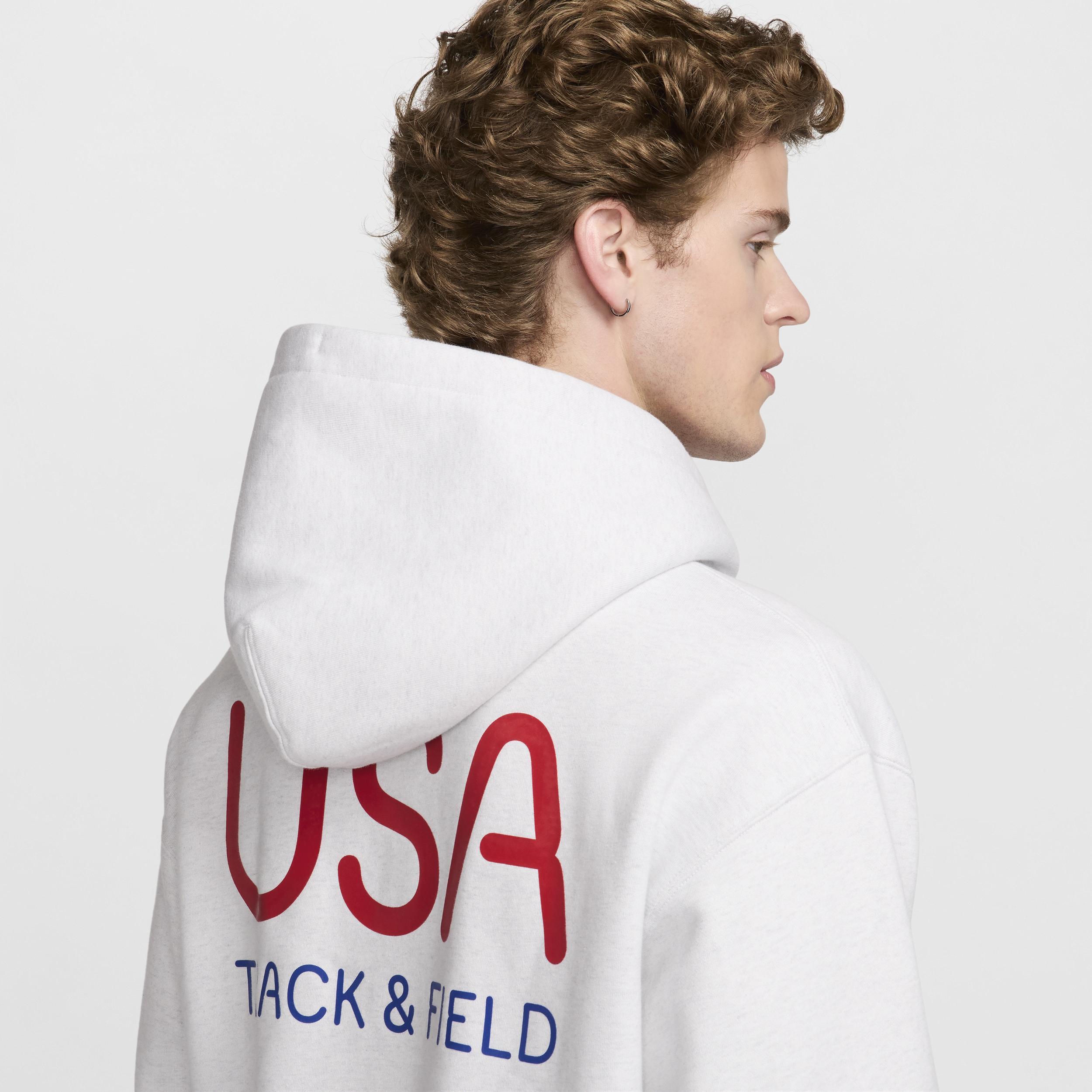 USA Solo Swoosh Nike Men's Full-Zip Hoodie Product Image