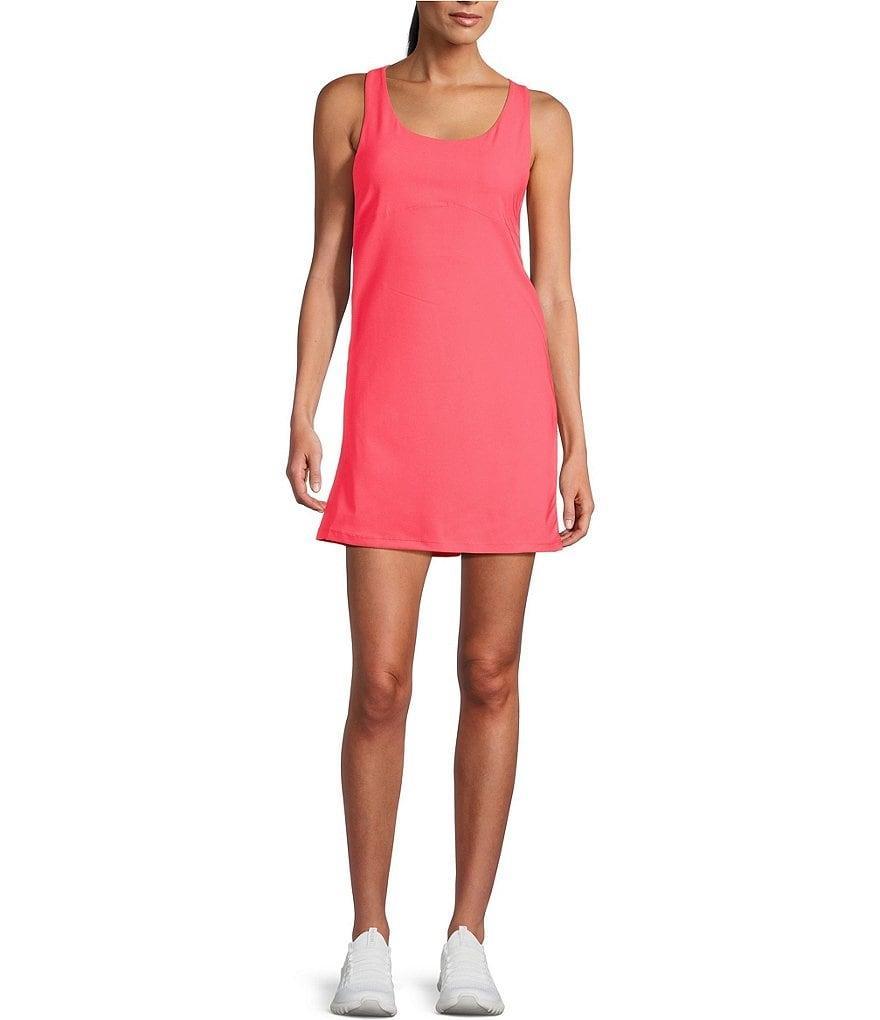 The North Face Arque Hike Jersey Knit Scoop Neck Sleeveless Racerback Fitted Dress Product Image