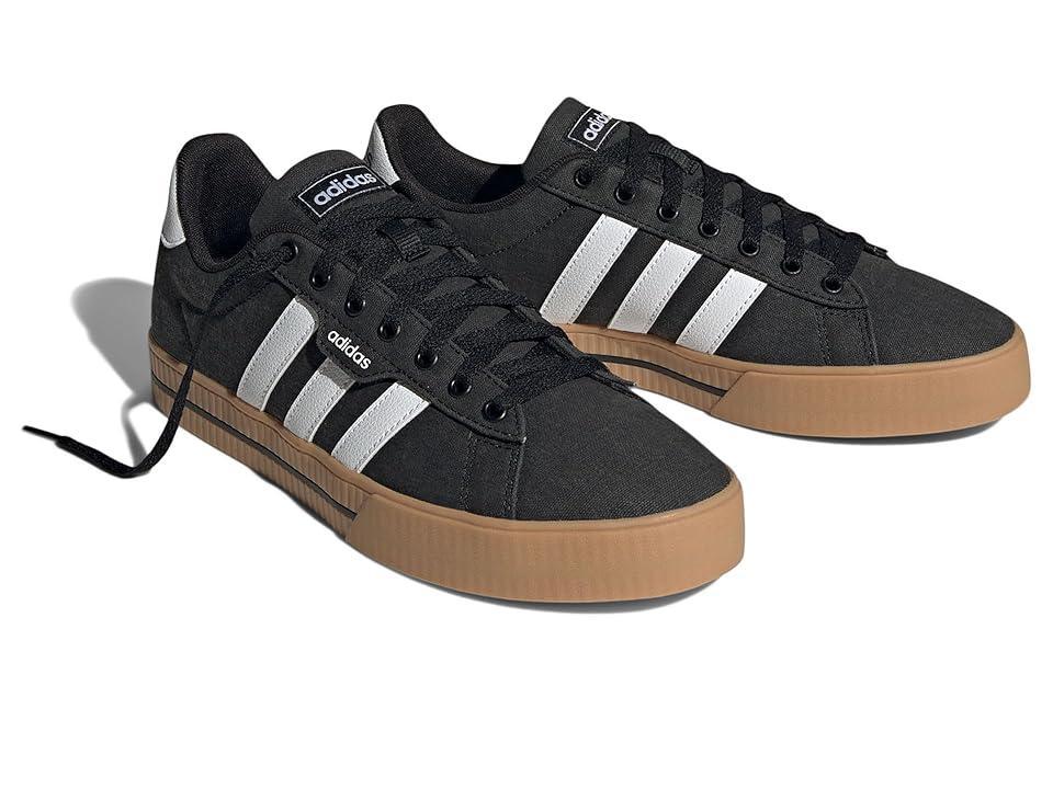 adidas Daily 3.0 (Core /White/Gum Rubber) Men's Shoes Product Image