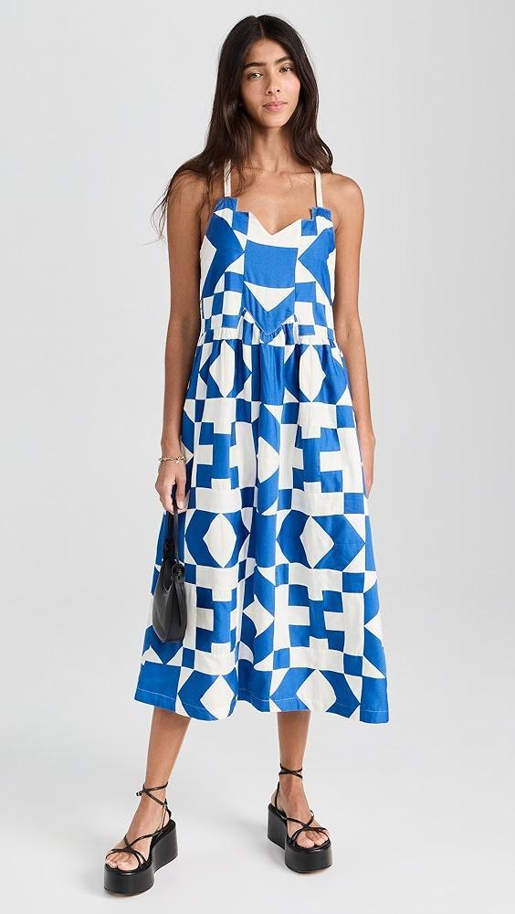 Sea Tanya Patchwork Sleeveless Dress | Shopbop Product Image