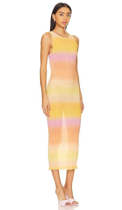 Lovers and Friends Giada Sheer Midi Dress Size L, M, XL, XS, XXS. Product Image