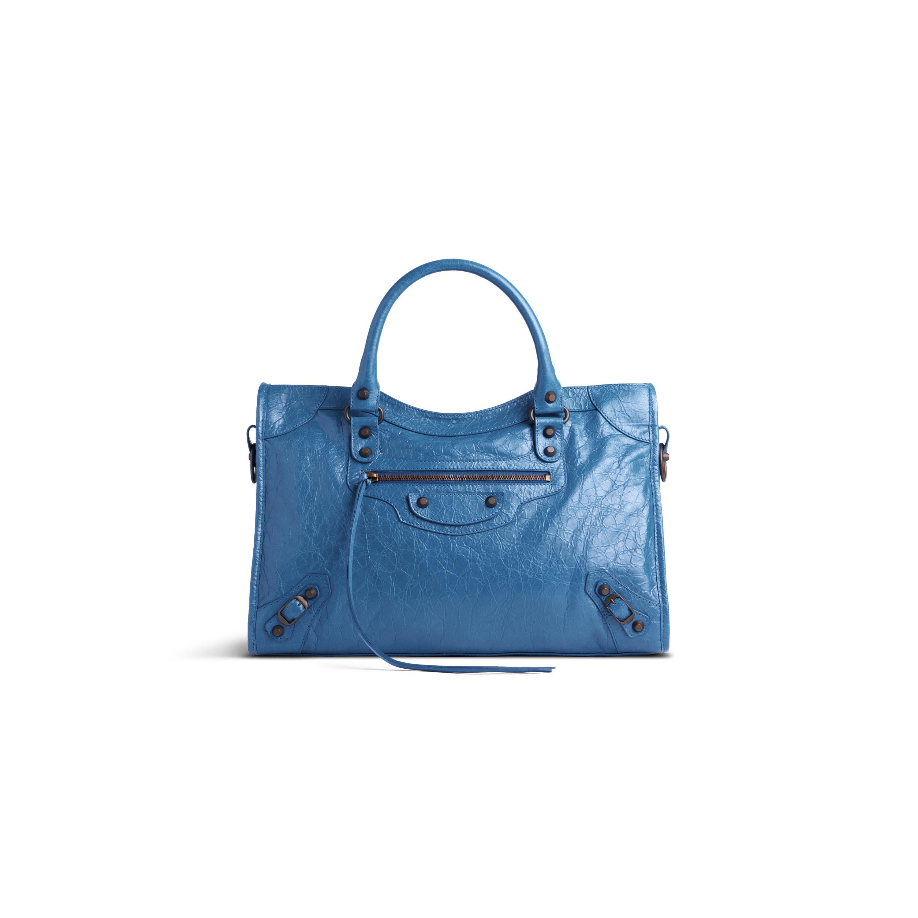 Women's Le City Medium Bag in Denim Blue Product Image