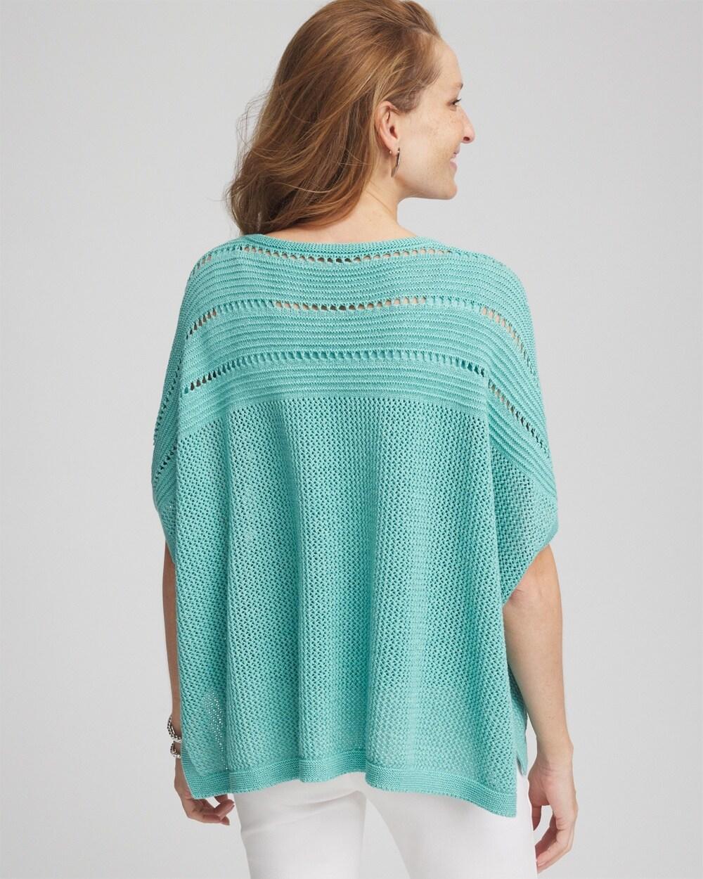 Scoop-Neck Poncho Product Image