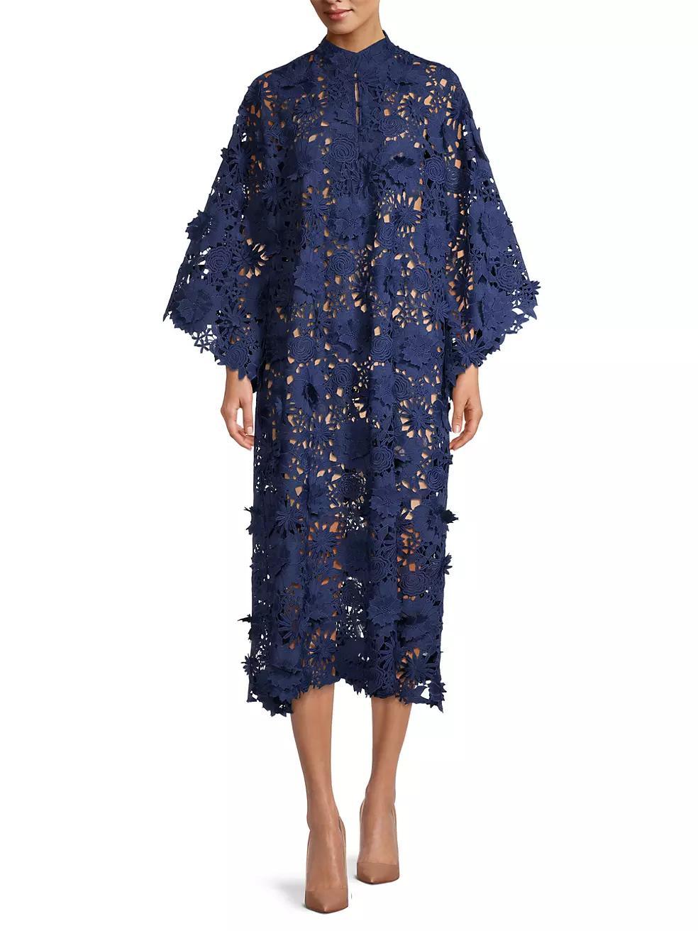 Floral Lace Caftan Product Image