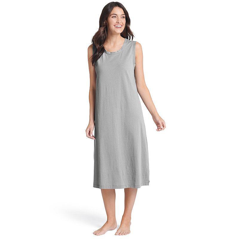 Plus Size Jockey Everyday Essentials Sleepshirt, Womens Grey Gray Product Image