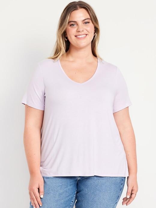 Luxe V-Neck T-Shirt Product Image