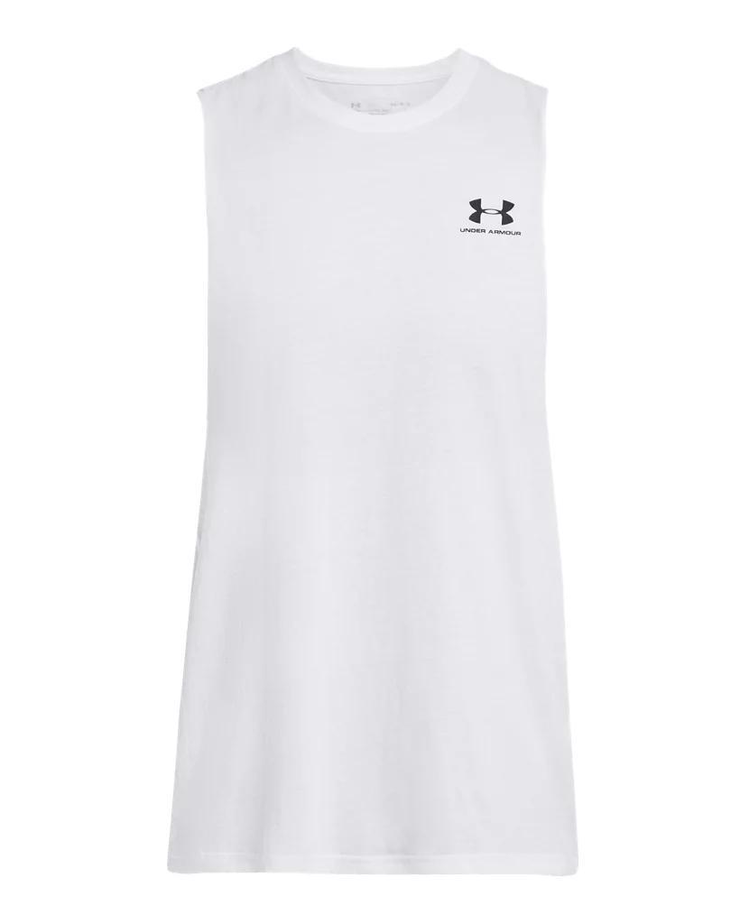 Men's UA Left Chest Cut-Off Tank Product Image