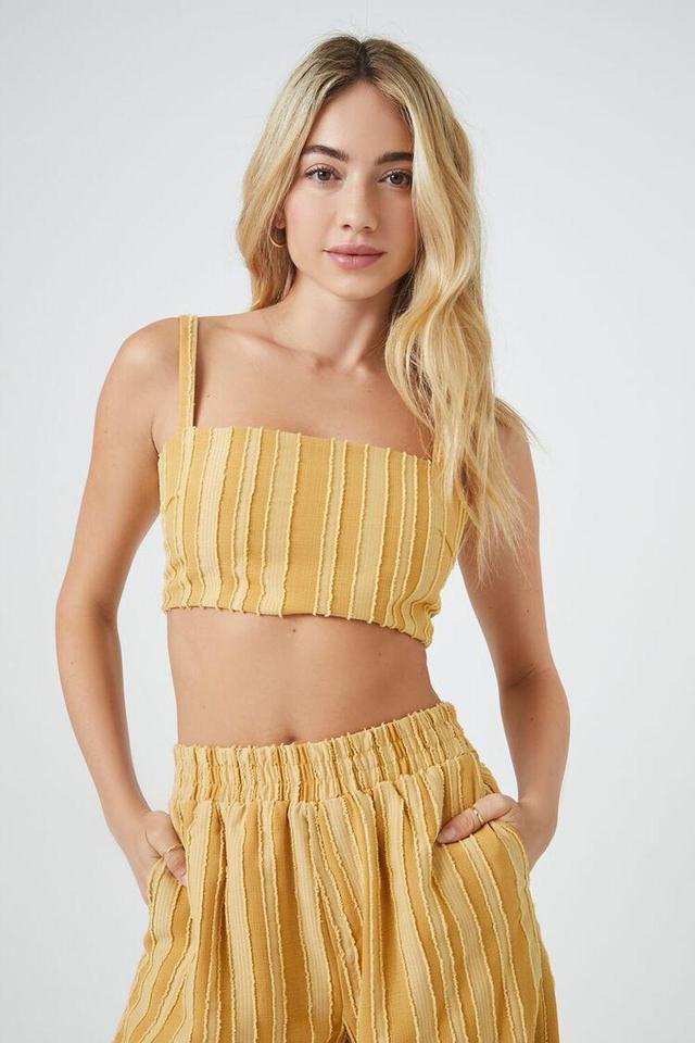 Striped Cropped Cami | Forever 21 Product Image