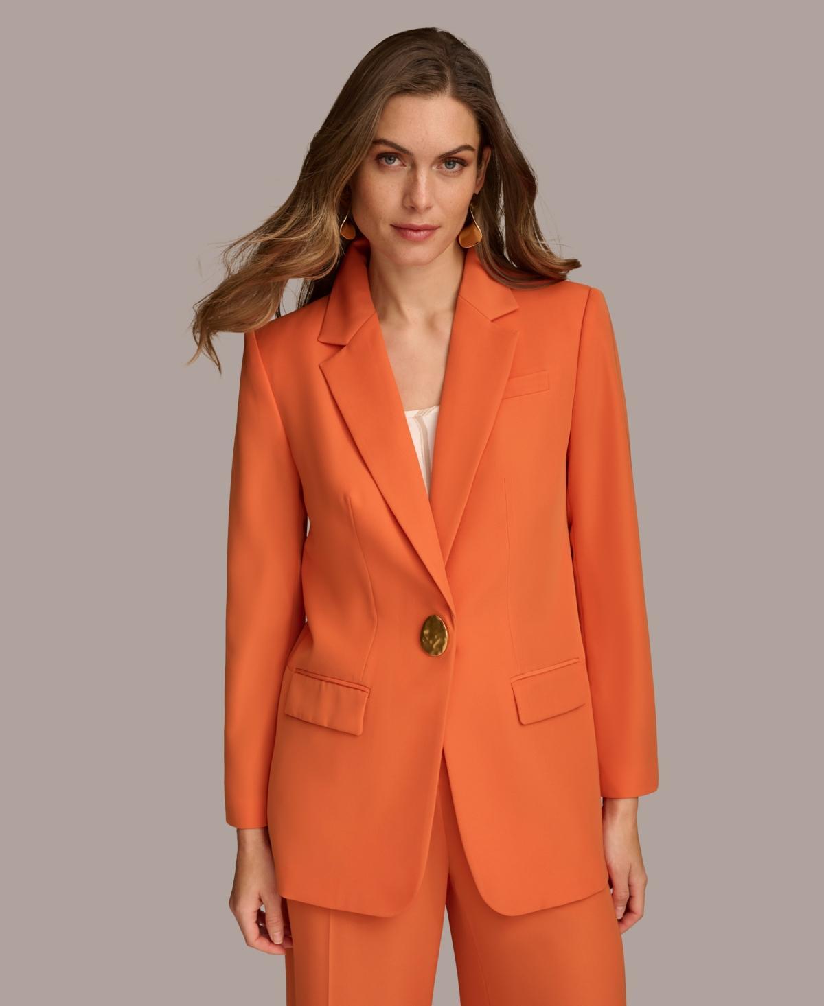 Women's One-Button Blazer  Product Image