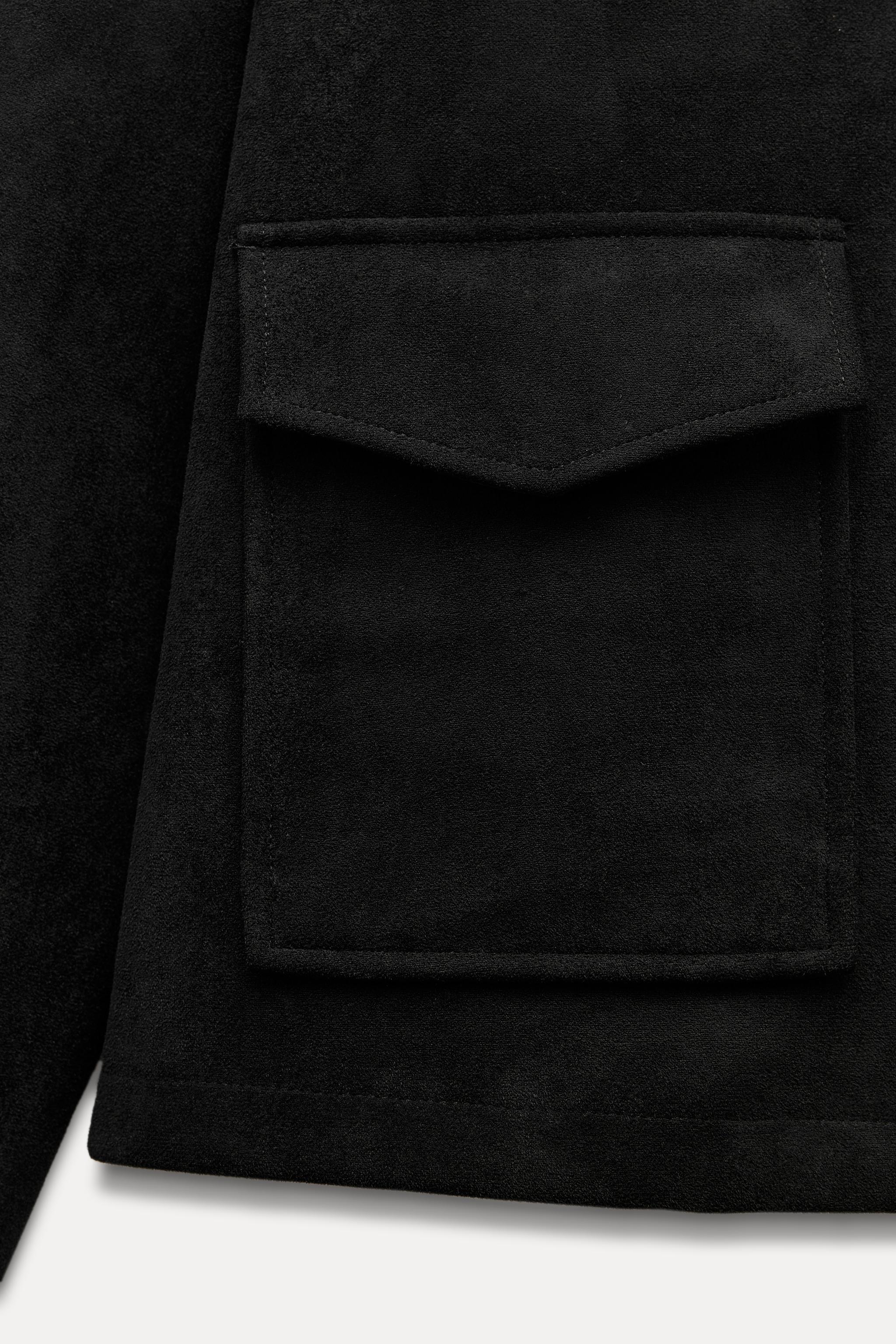 FAUX SUEDE JACKET Product Image