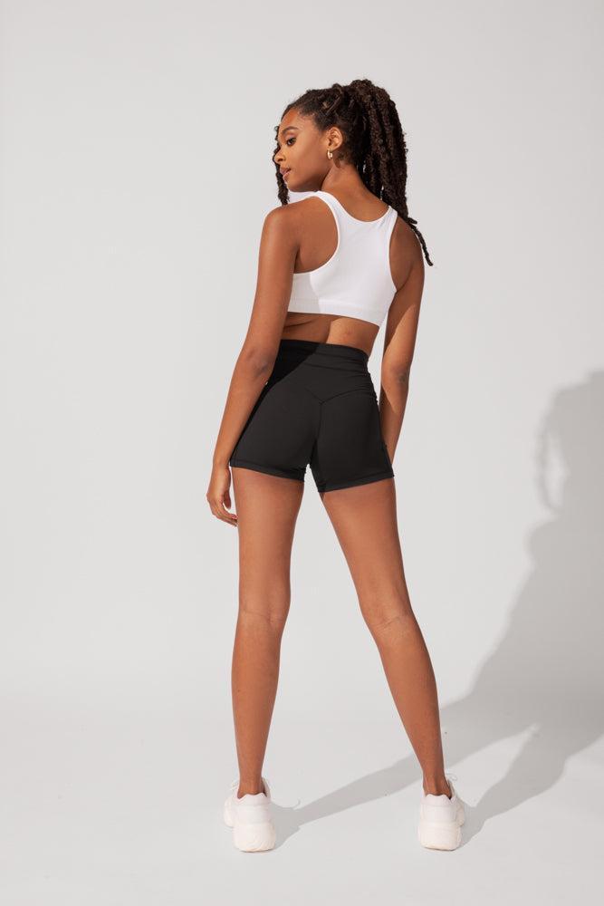 Cargo Booty Short with Pockets (Pet Hair Resistant) - Black Product Image