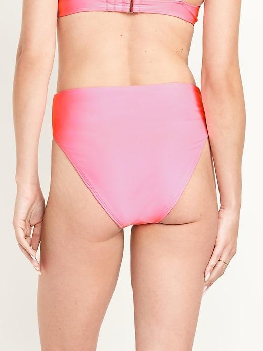 Extra High-Waisted French-Cut Bikini Swim Bottoms Product Image