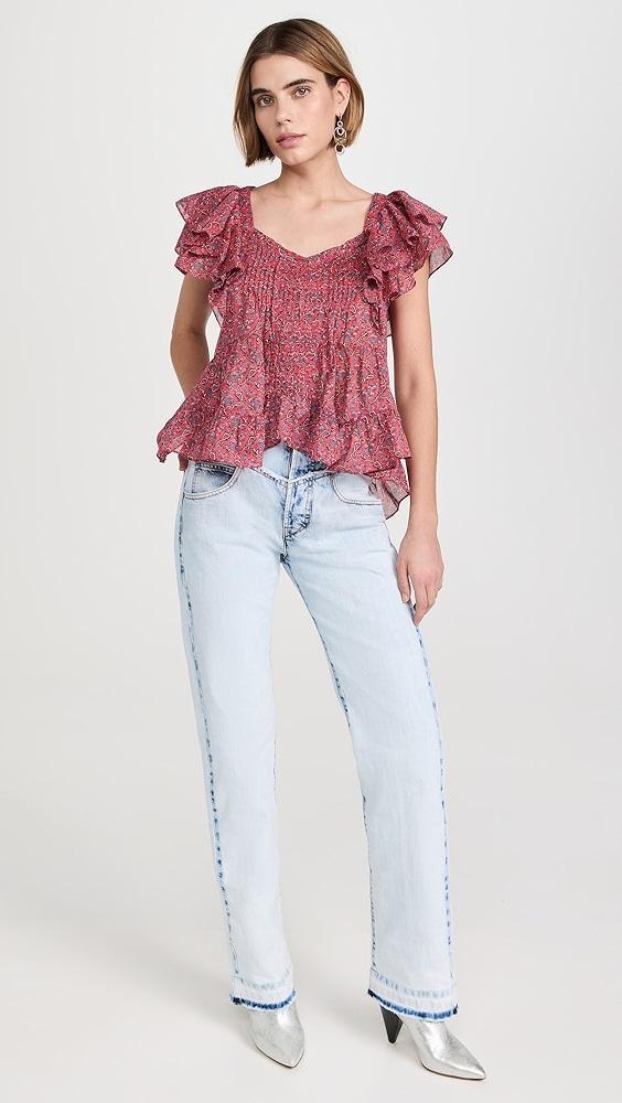 Isabel Marant Étoile Madrana Top | Shopbop Product Image