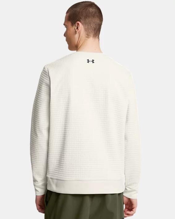 Men's UA Unstoppable Fleece Grid Crew Product Image