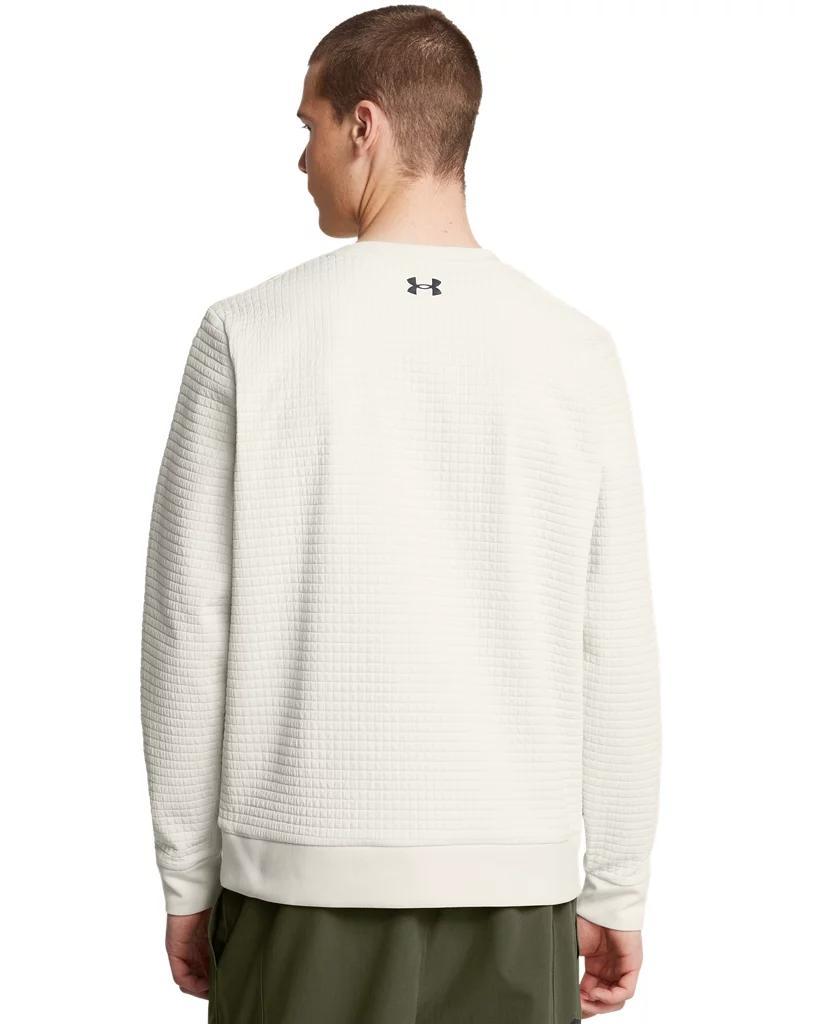 Men's UA Unstoppable Fleece Grid Crew Product Image