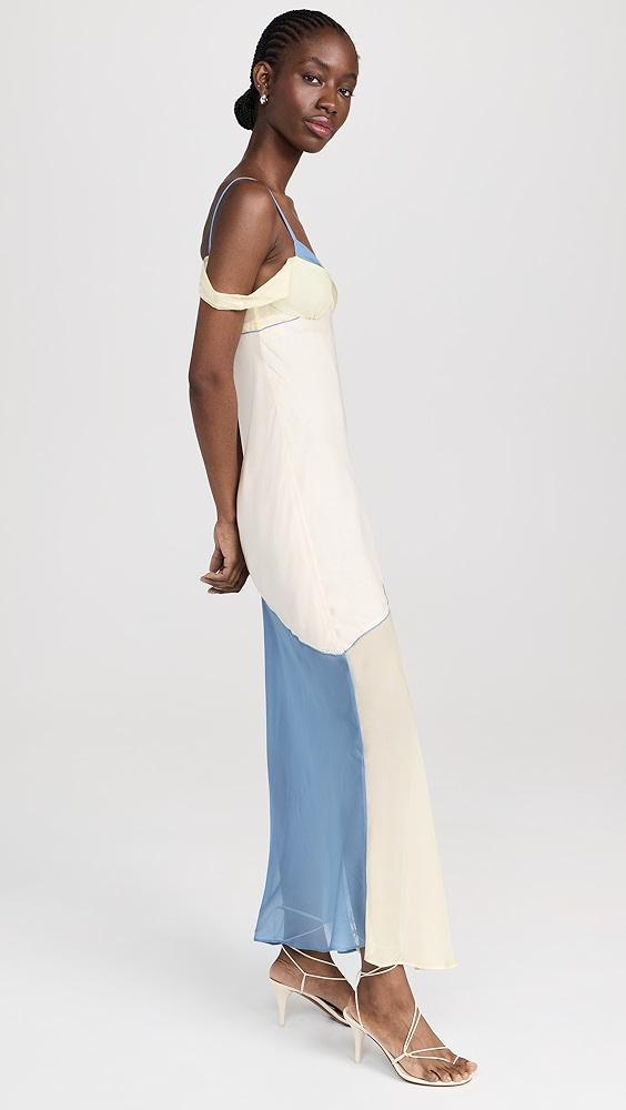 SIR. Thames Splice Midi Dress | Shopbop Product Image