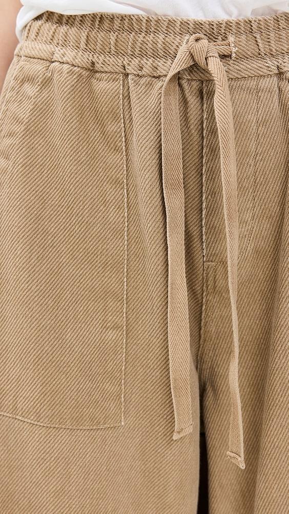 Denimist Palazzo Drawstring Utility Pants | Shopbop Product Image