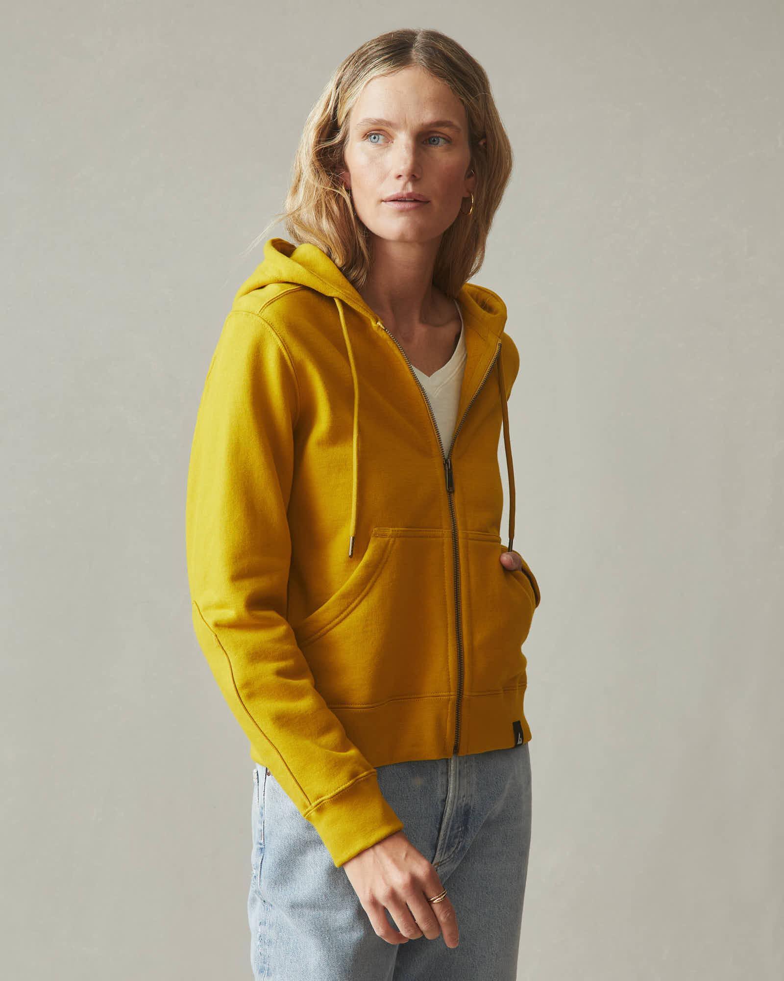 Relaxed Classic Full Zip - Golden Palm product image