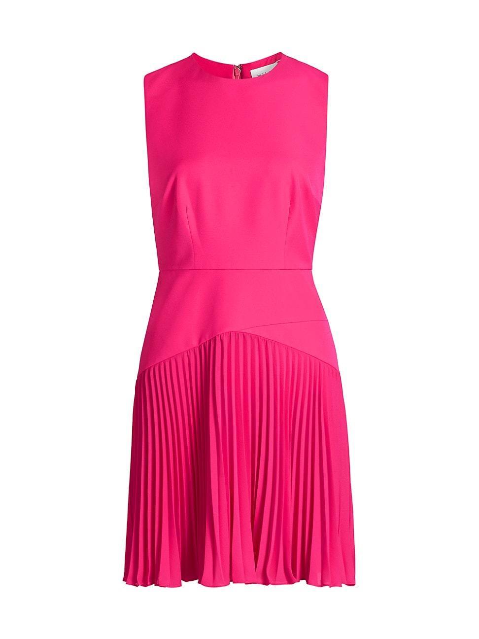 Womens Haddy Pleated Minidress Product Image