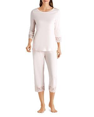 Hanro Moments Crop Pajama Set Women's Pajama Sets Product Image