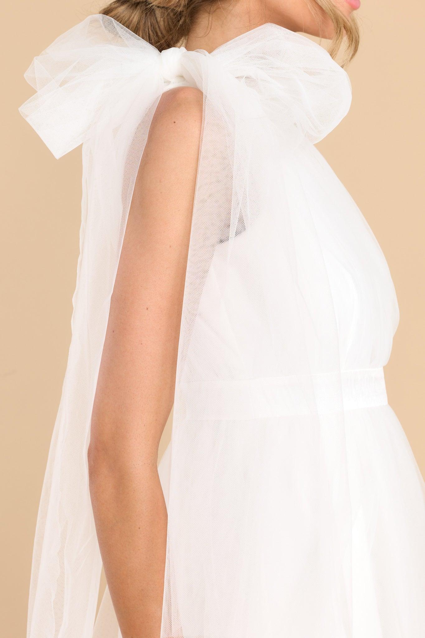 Aura Lifetime Of Love White Dress Product Image