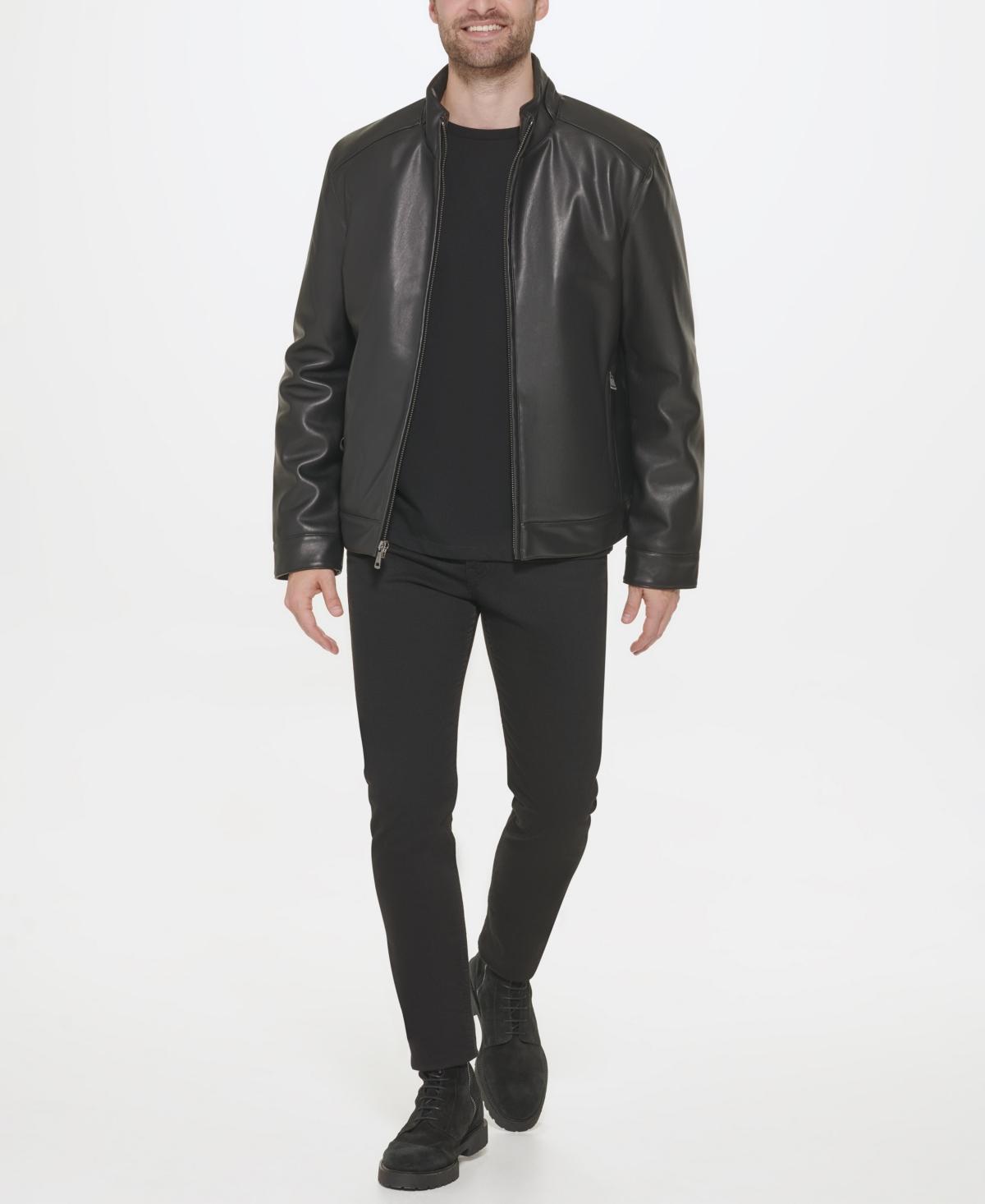 Cole Haan 26 Clean Moto Jacket Men's Clothing Product Image