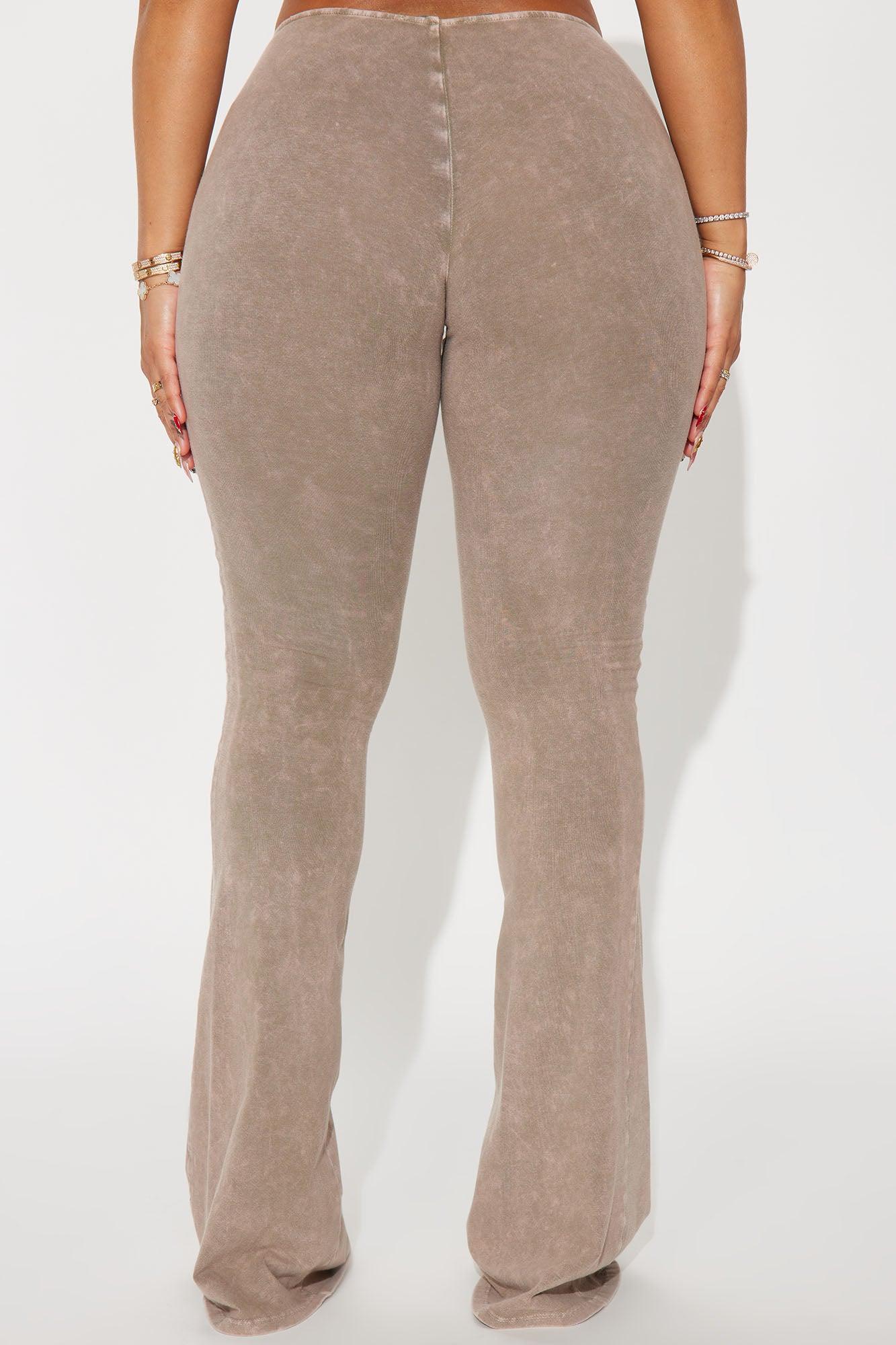 My Love Language V-Waist Flare Pant - Stone Product Image