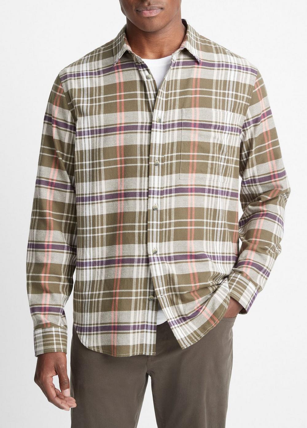 Santa Barbara Plaid Shirt Product Image