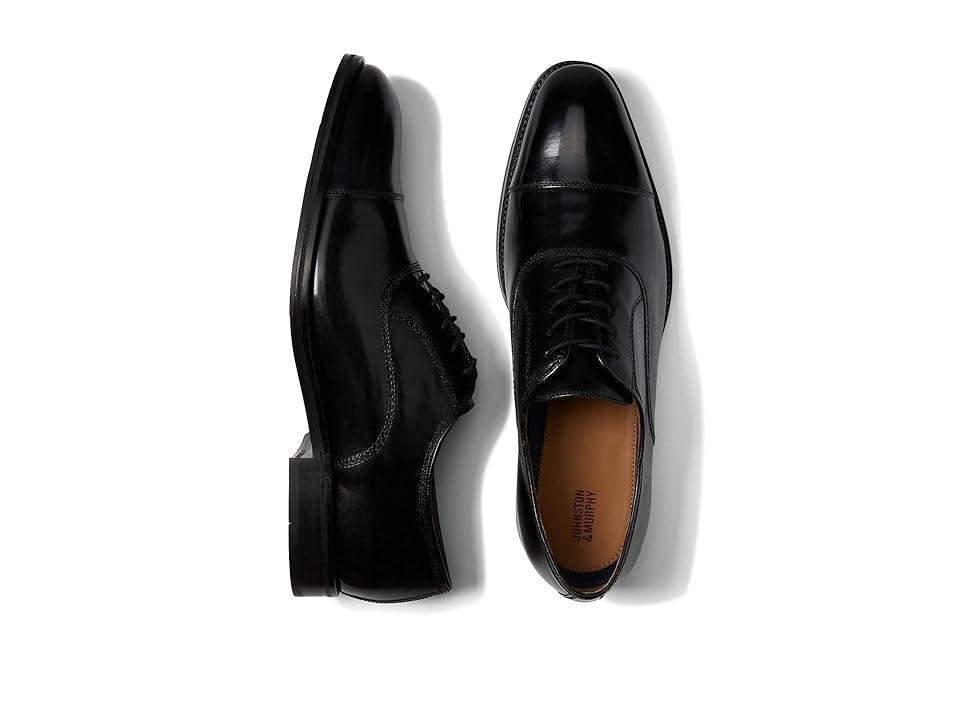 Johnston & Murphy Meade Cap Toe Italian Calfskin) Men's Shoes Product Image