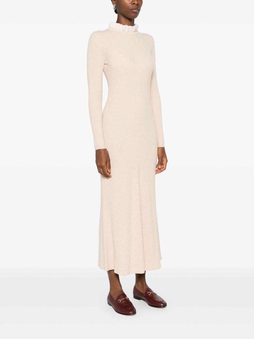 ribbed-knit dress Product Image