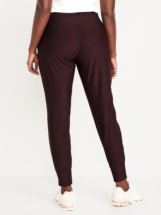 High-Waisted PowerSoft Rib 7/8 Joggers Product Image