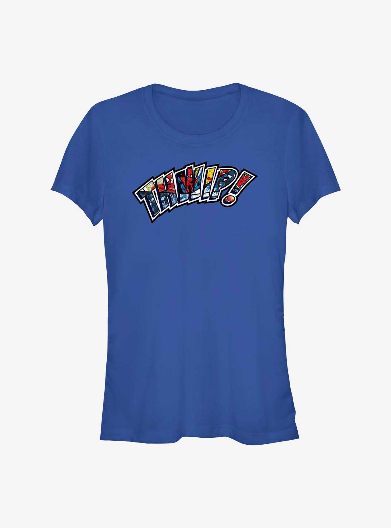 Marvel Spider-Man 60th Anniversary Thwip Spidey Panels Girls T-Shirt Product Image