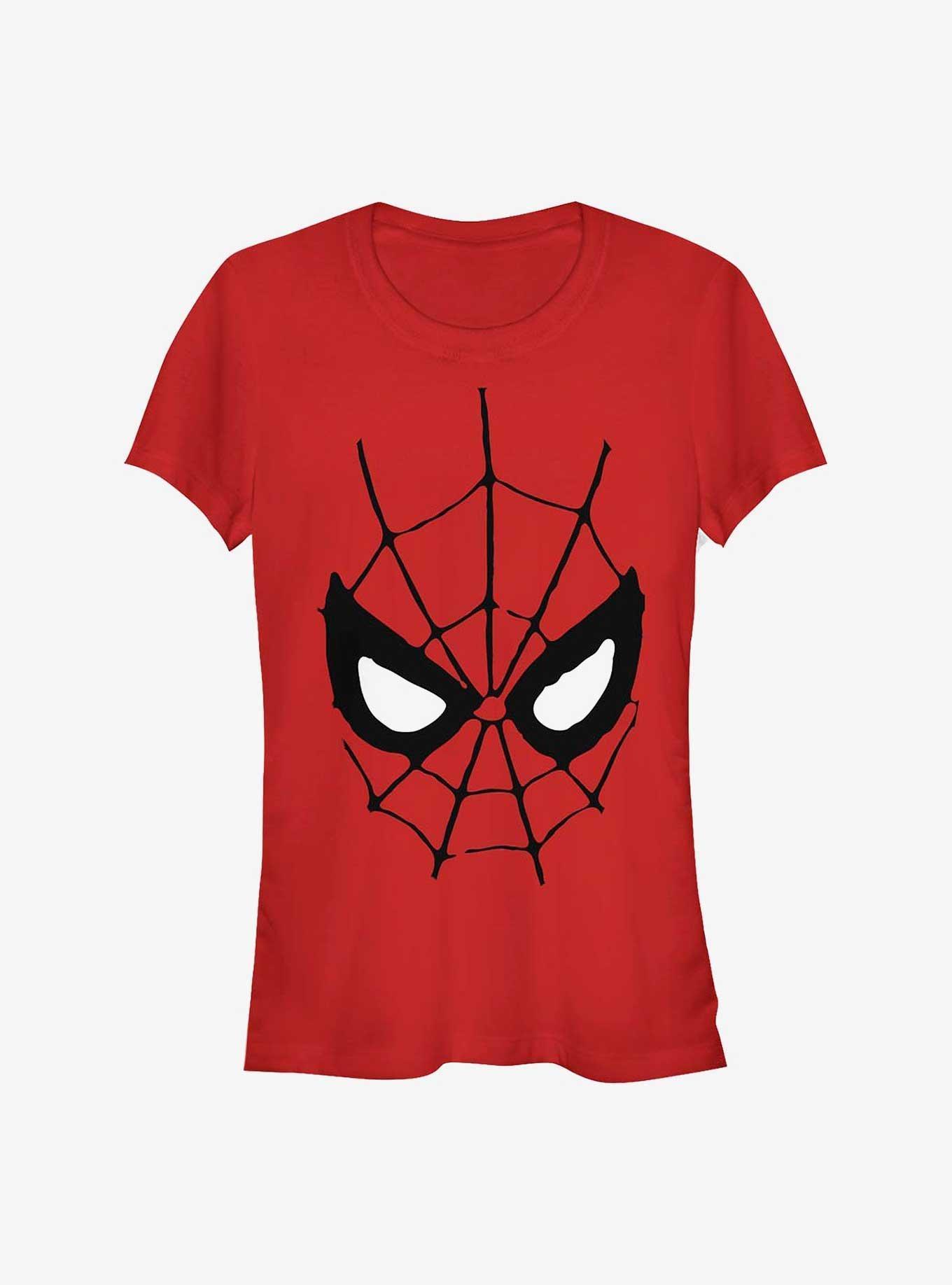 Marvel Spider-Man Mask Girls T-Shirt Product Image