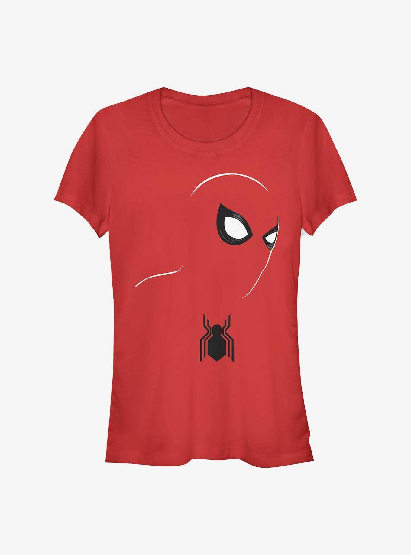 Marvel Spider-Man Spidey Face Girls T-Shirt Product Image