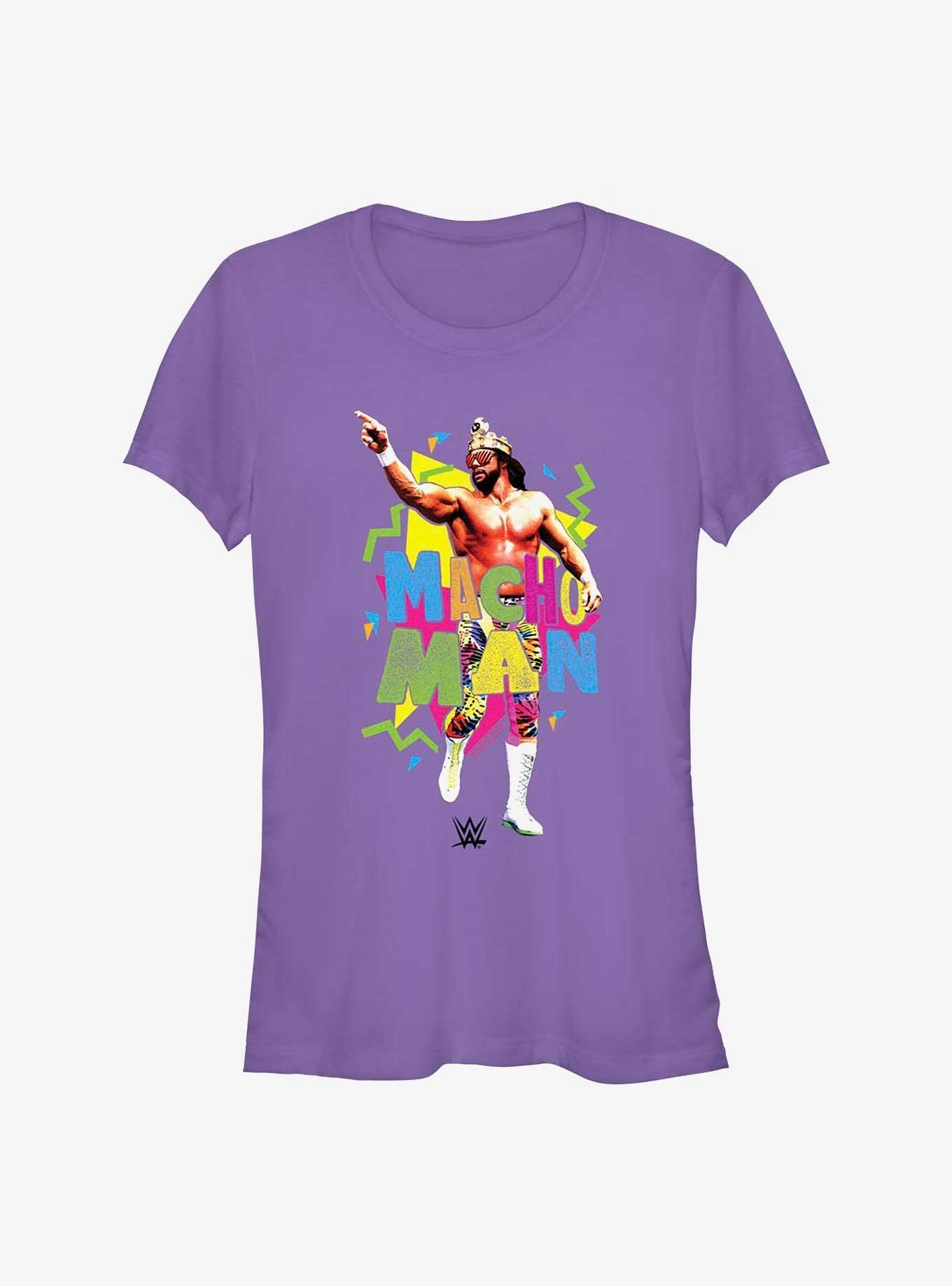 WWE Macho Man Randy Savage 80s Girls T-Shirt Product Image