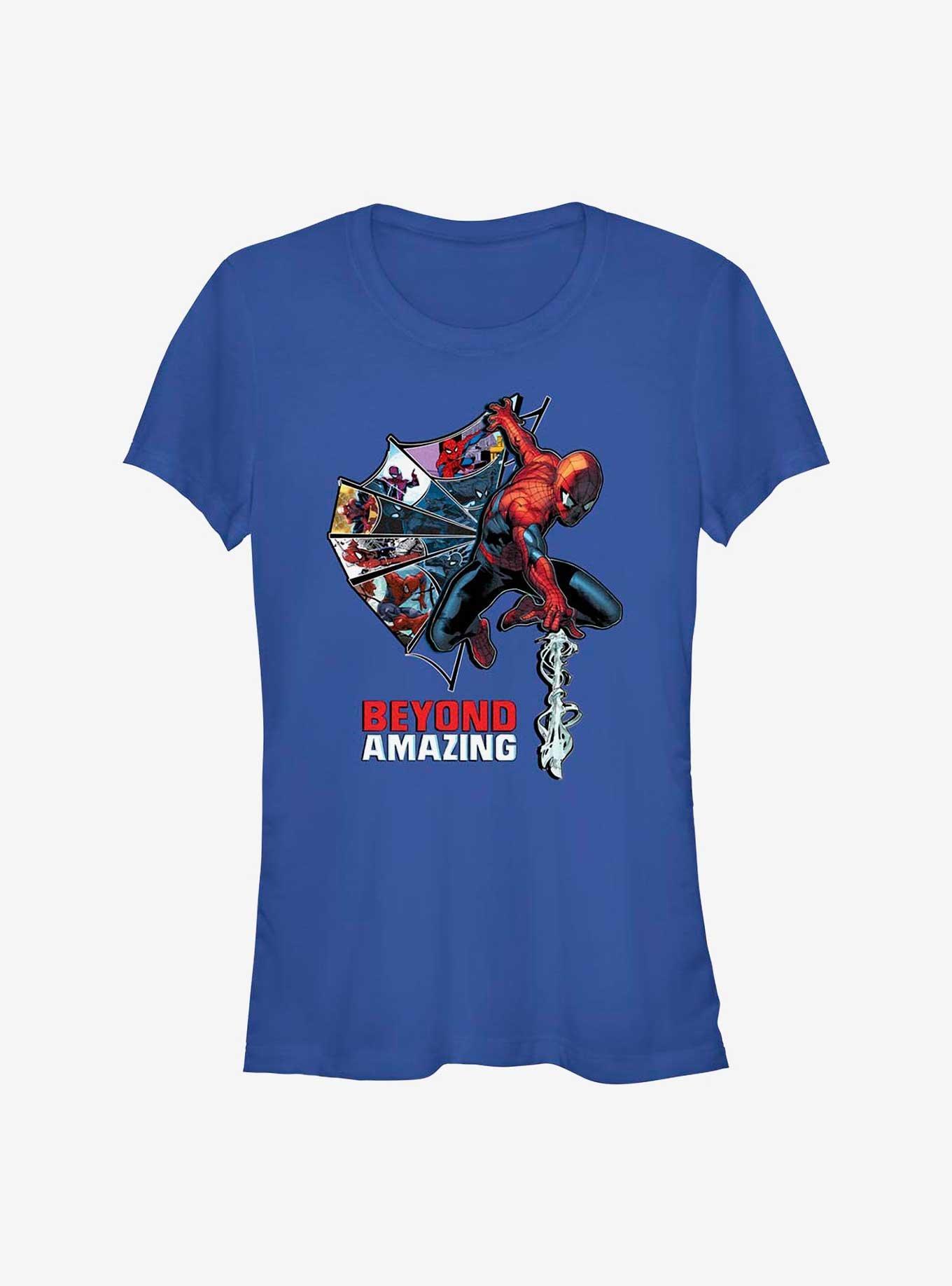 Marvel Spider-Man 60th Anniversary Web Comic Girls T-Shirt Product Image