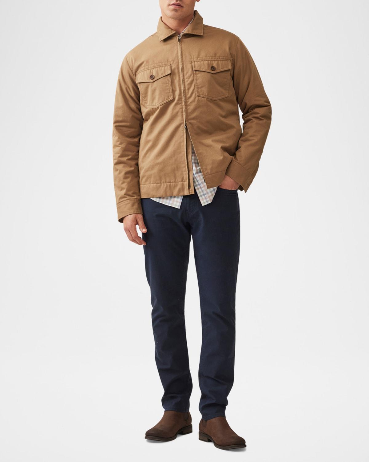 Men's Fordell Quilted Cotton Twill Jacket Product Image