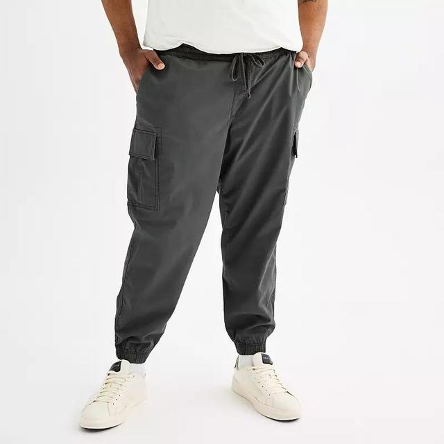 Big & Tall Sonoma Goods For Life Pull-On Cargo Jogger Pants, Mens Product Image