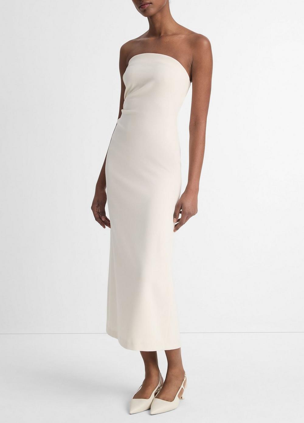 Strapless Draped Dress Product Image