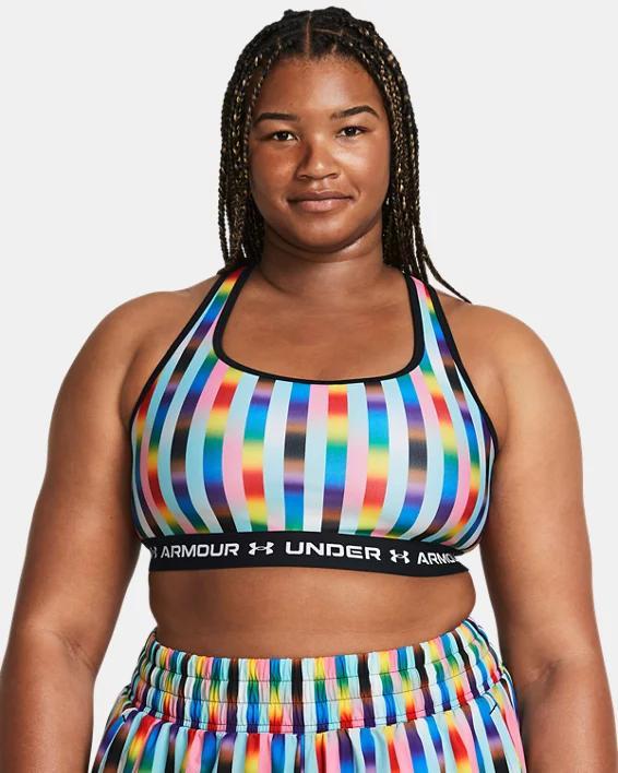 Women's UA Crossback Mid Pride Sports Bra Product Image