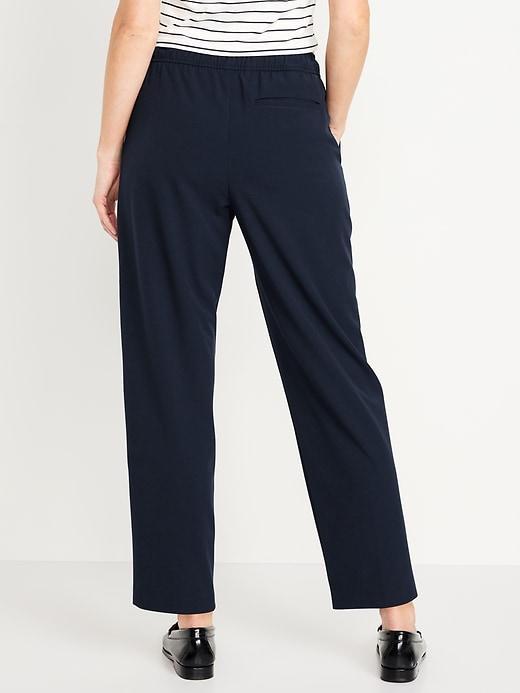 High-Waisted Billie Straight Trouser Product Image