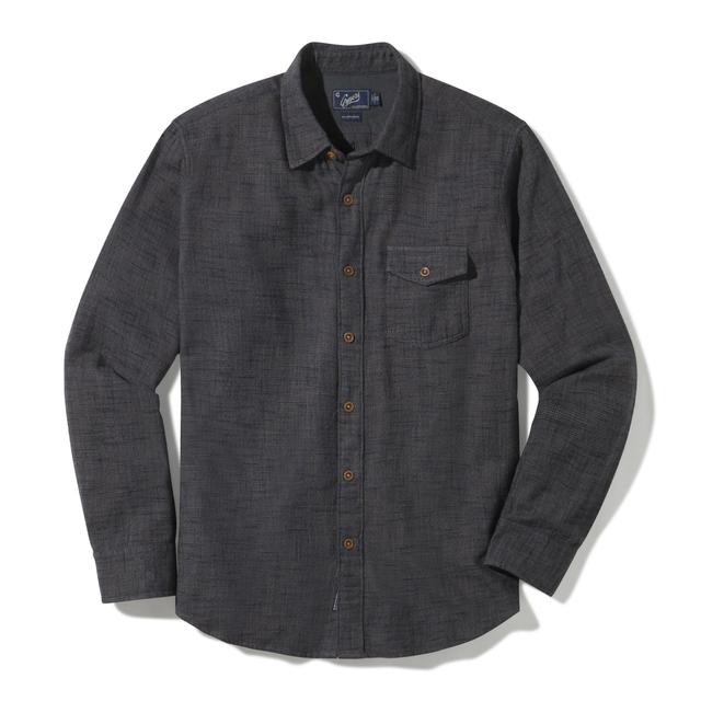 Linear Slub Twill Shirt - Forged Iron Product Image