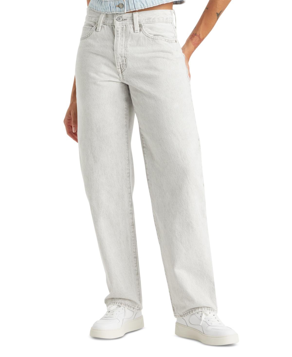 Levis Womens Mid Rise Cotton 94 Baggy Jeans Product Image