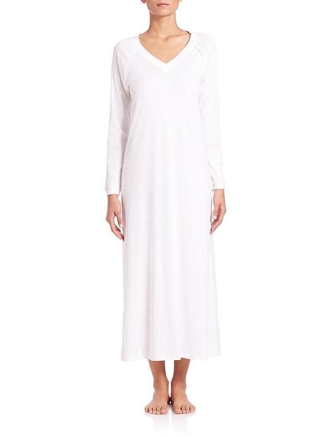 Womens Pure Essence Long-Sleeve Gown Product Image