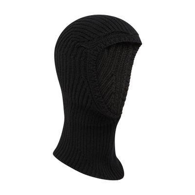 Knit Ski Mask In Black Product Image