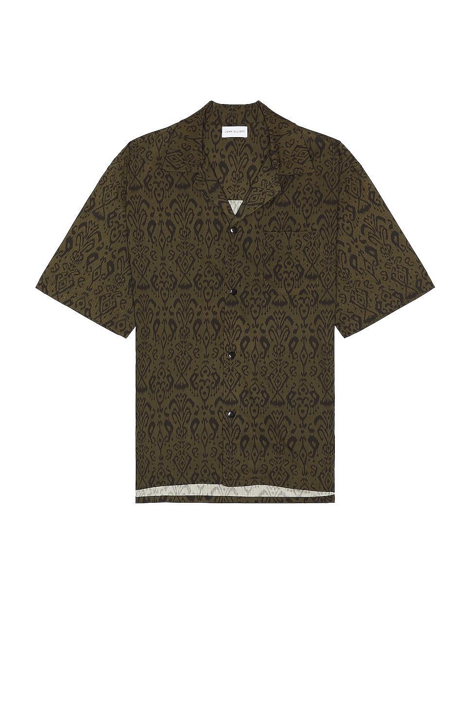 JOHN ELLIOTT Camp Shirt Black. (also in M). Product Image