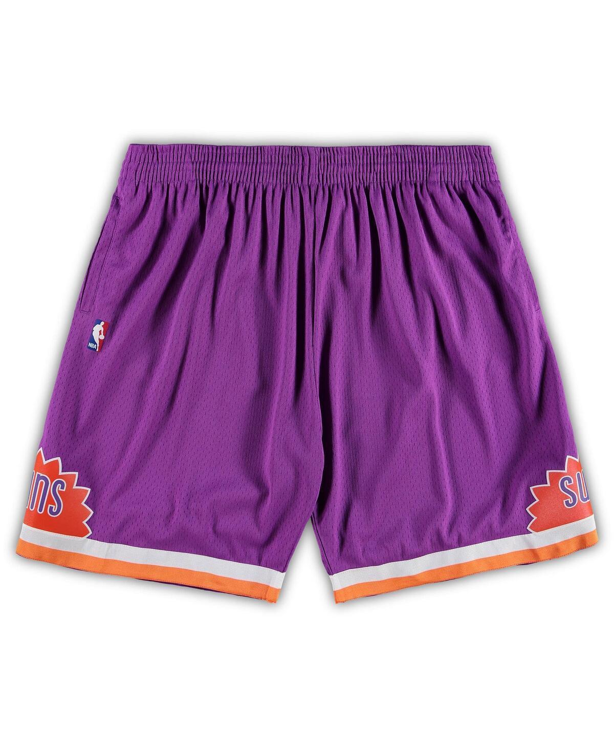 Mens Mitchell Ness Purple Phoenix Suns Big Tall Hardwood Classics Team Swingman Shorts Product Image