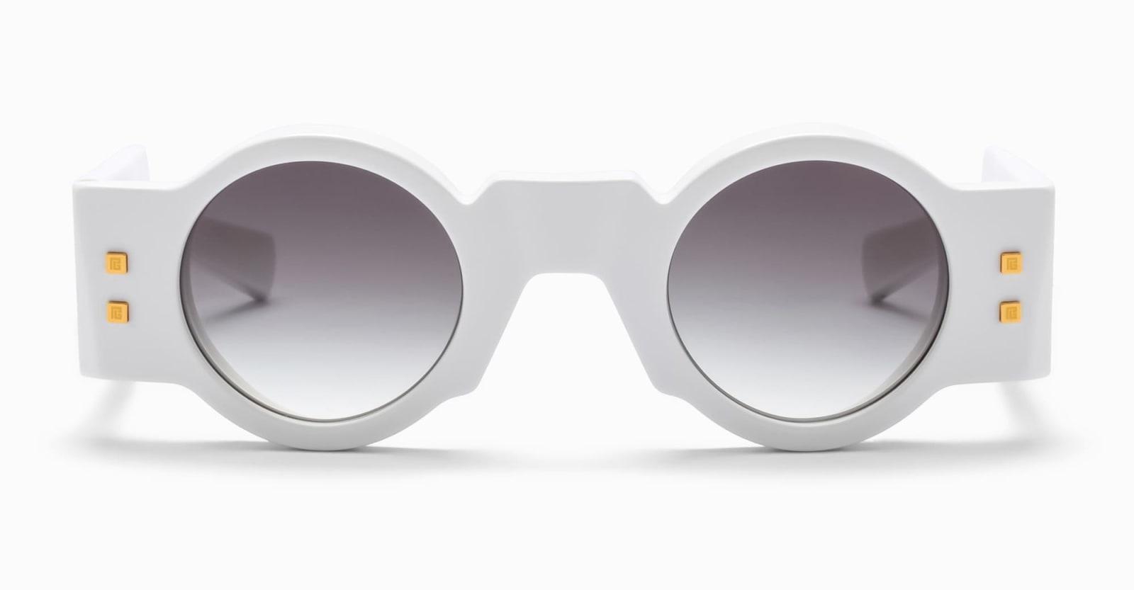 Olivier - White Sunglasses In Black Product Image