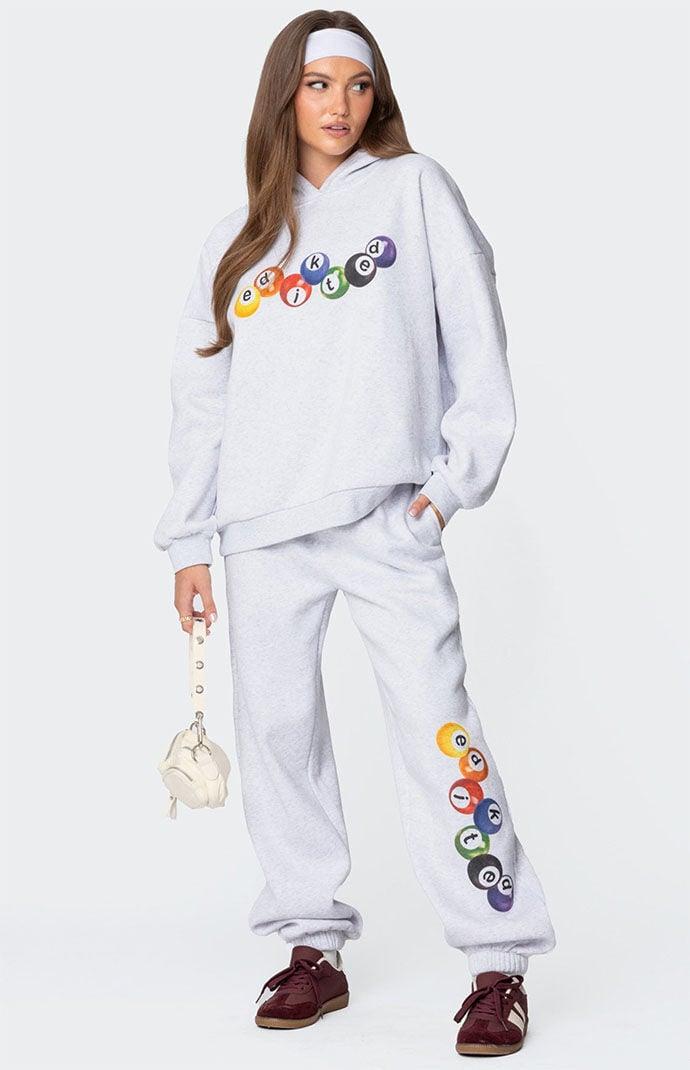 Edikted Women's Billiard Oversized Sweatpants Product Image